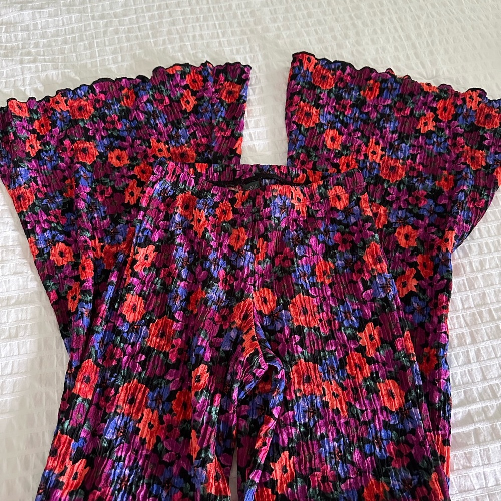 Wild Fable Multicolor Floral Pants